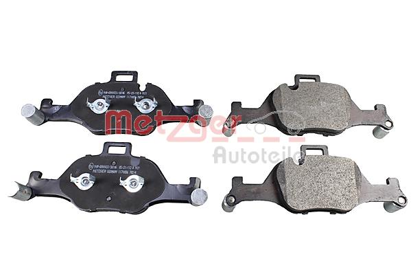 METZGER 1170856 GREENPARTS Bremsbelagsatz, Scheibenbremse